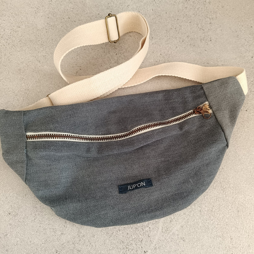 Banane Jean Recyclé On The Road Gris