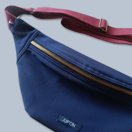 Sac banane bleu imperméable
