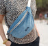 Banane Jean Recyclé On The Road Bleu Clair