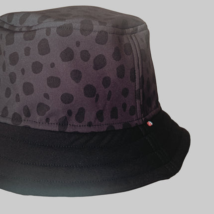 bob impermeable leopard gris