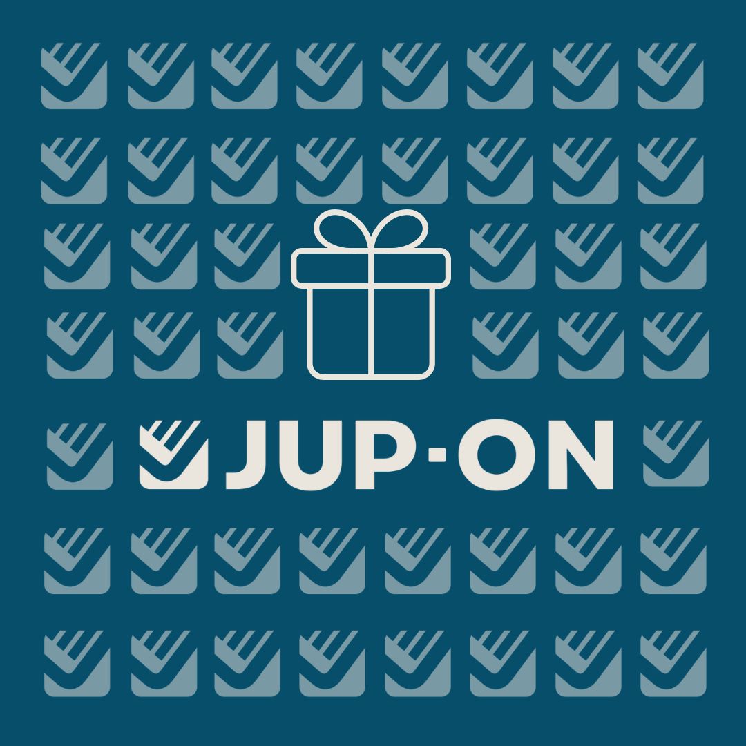 Carte cadeau personnalisée JUP-ON