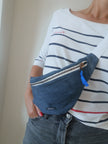 Banane Jean Recyclé On The Road Bleu Clair