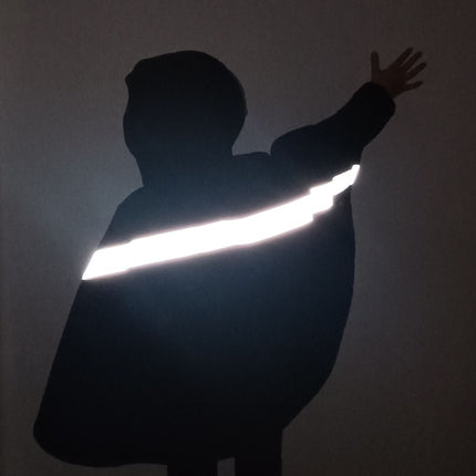 Poncho enfant réfléchissant imperméable et chaud