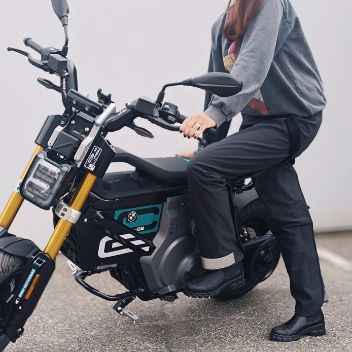 Surpantalon de pluie pour moto gris anthracite