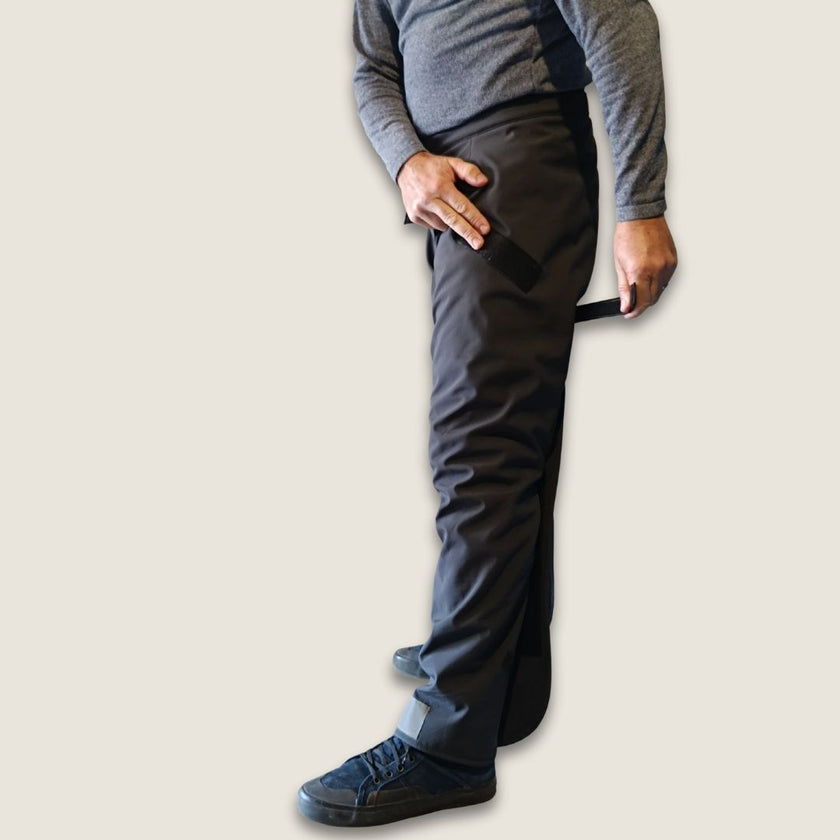 Surpantalon moto et vélo facile et rapide à mettre JUP-ON