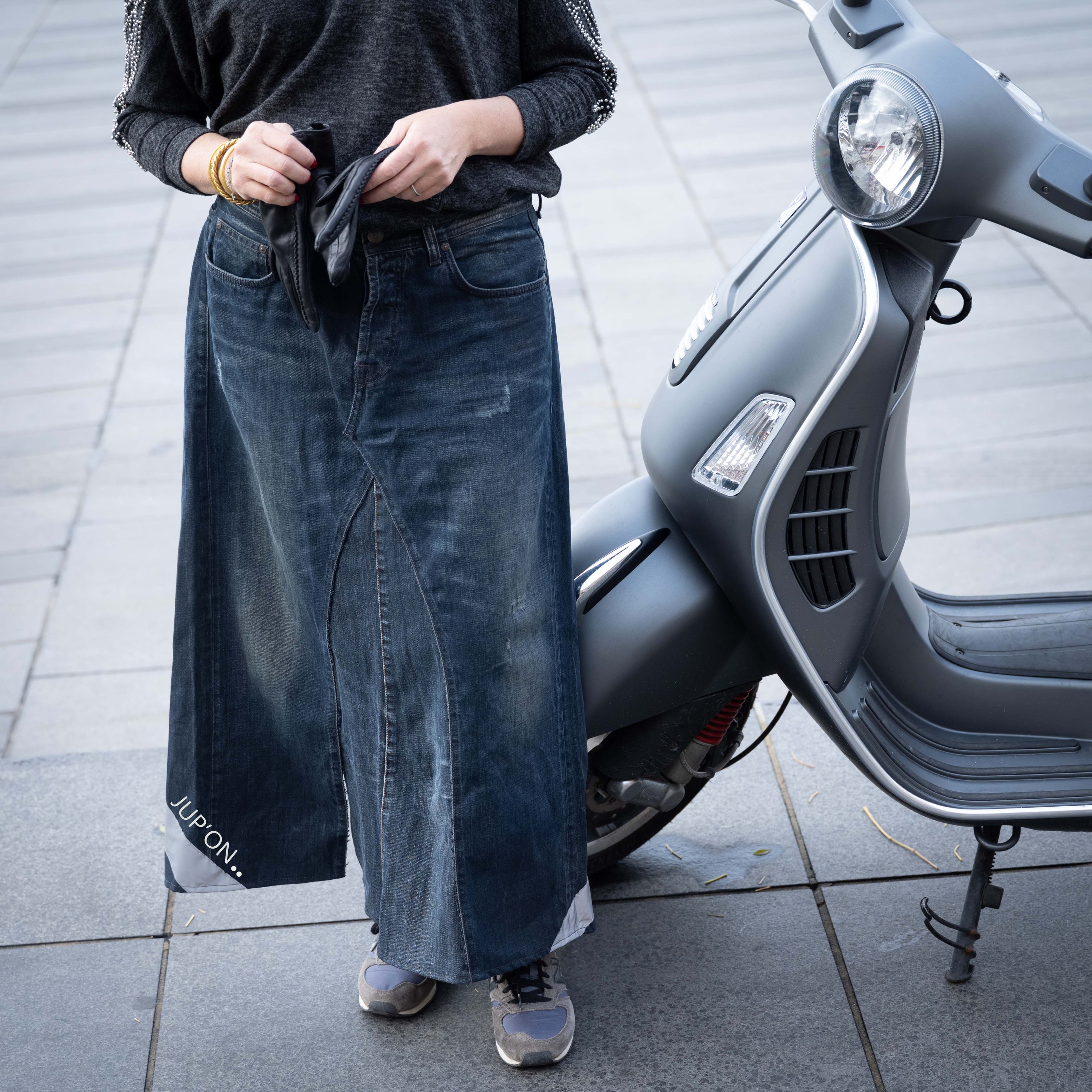 Tablier Scooter Dryfits Barcelona Jean Recyclé