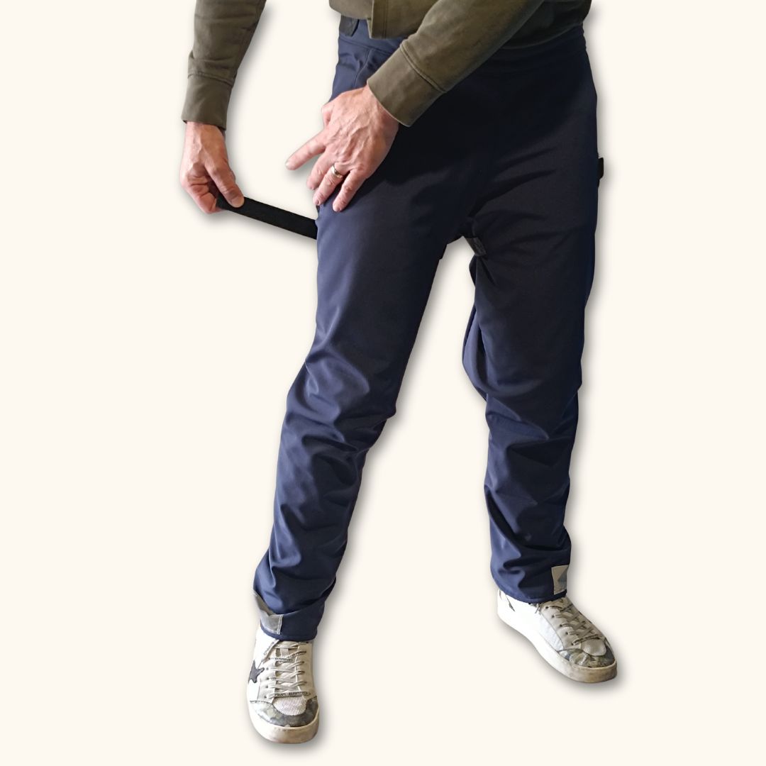 Surpantalon Moto & Vélo Urbanleg Bleu