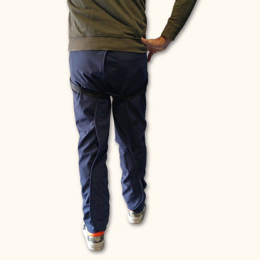 Surpantalon Moto & Vélo Urbanleg Bleu