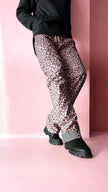 pantalon de pluie velo URBANLEG JUP-ON léopard_pied