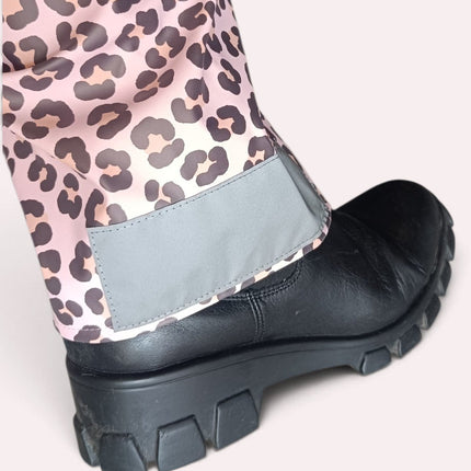 pantalon de pluie velo URBANLEG JUP-ON léopard_detail
