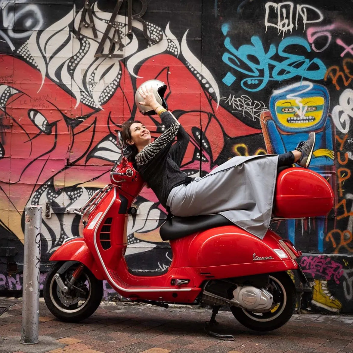 Tablier Scooter Dryfits Rouge